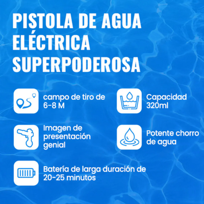 Pistola de Agua Eléctrica