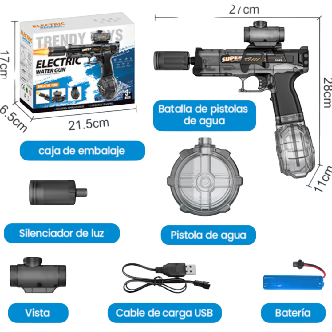 Pistola de Agua Eléctrica